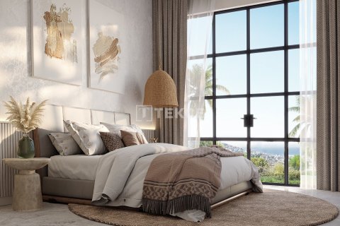 پنت هاس در  Alanya ، ترکیه 2 خوابه ، 100 متر مربع.  شماره 143449 - 19
