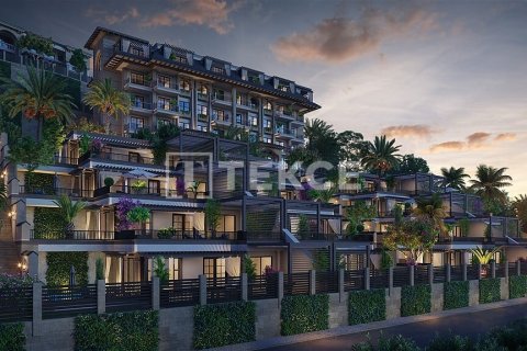 پنت هاس در  Alanya ، ترکیه 2 خوابه ، 100 متر مربع.  شماره 143449 - 18