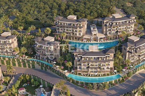 پنت هاس در  Alanya ، ترکیه 2 خوابه ، 100 متر مربع.  شماره 143449 - 25