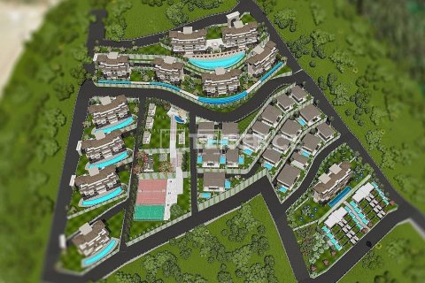 پنت هاس در  Alanya ، ترکیه 2 خوابه ، 100 متر مربع.  شماره 143449 - 14