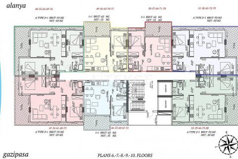 Apartment for sale in Alanya, Antalya, Turkey, 2 bedrooms, 95m2, No. 43648 – photo 23