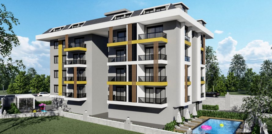 1+1 Leilighet i Oba, Antalya, Tyrkia Nr. 112904