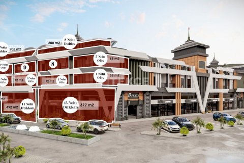 ملک تجاری در Alanya ، ترکیه 500 متر مربع. شماره 117837 - 10