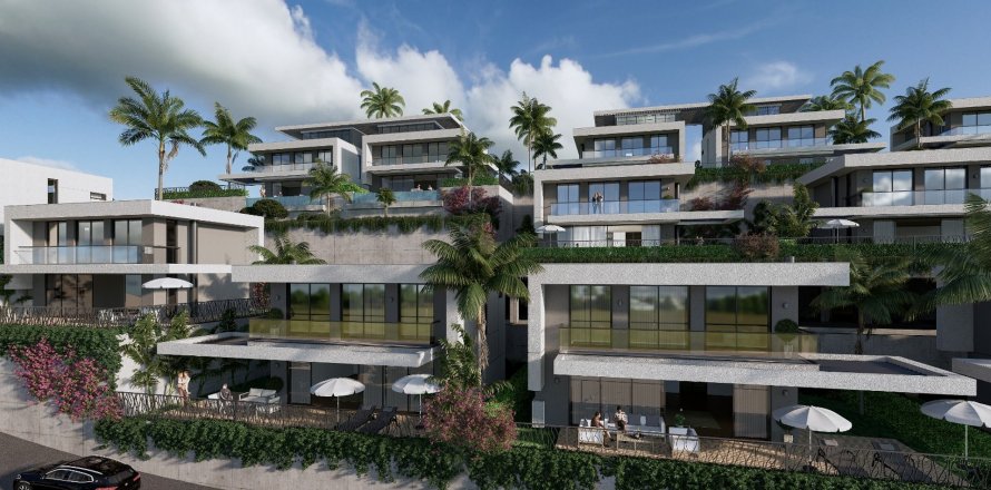 Villa 3+1 Kargıcak, Alanya, Antalya, Türkiye №110914