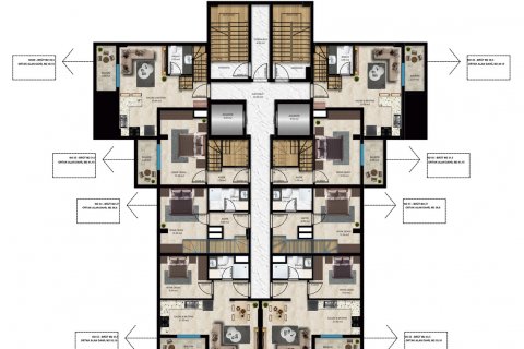 2+1 Leilighet i Avsallar, Antalya, Tyrkia Nr. 110952 - 20