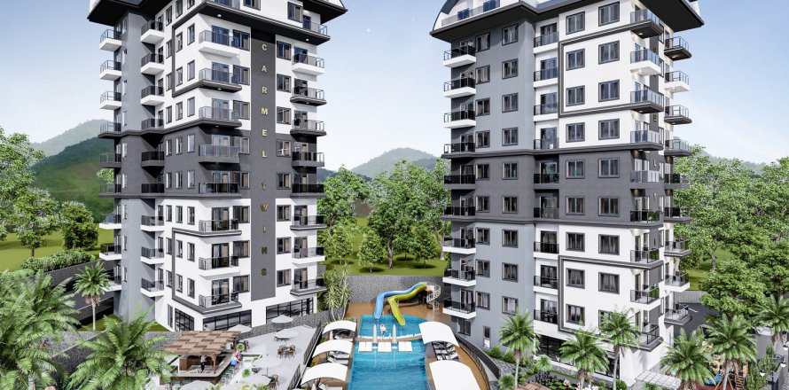 2+1 Leilighet i Avsallar, Antalya, Tyrkia Nr. 110952