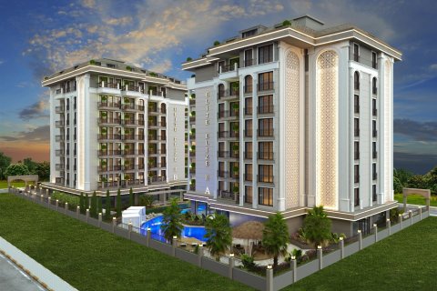 Daire  1+1  Alanya, Antalya, Türkiye №111256