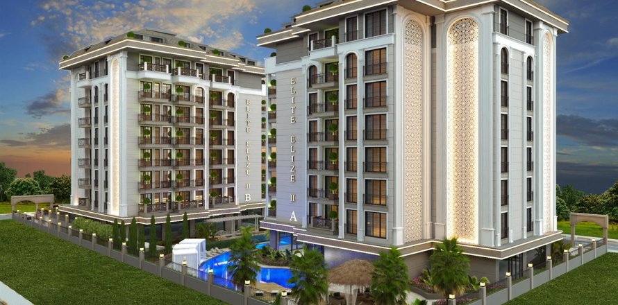 1+1 Lägenhet i Alanya, Antalya, Turkiet Nr. 111256