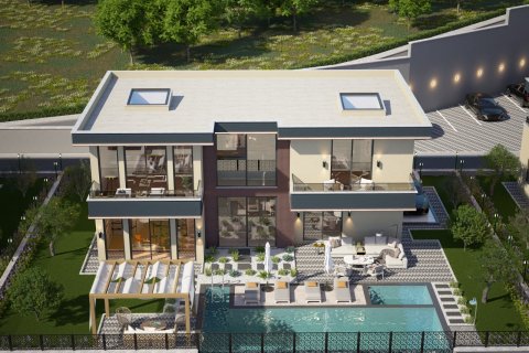 3+1 Villa  i Kargicak, Alanya, Antalya, Tyrkiet Nr. 193537 - 26