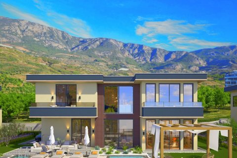 3+1 Villa  i Kargicak, Alanya, Antalya, Tyrkiet Nr. 193537 - 13