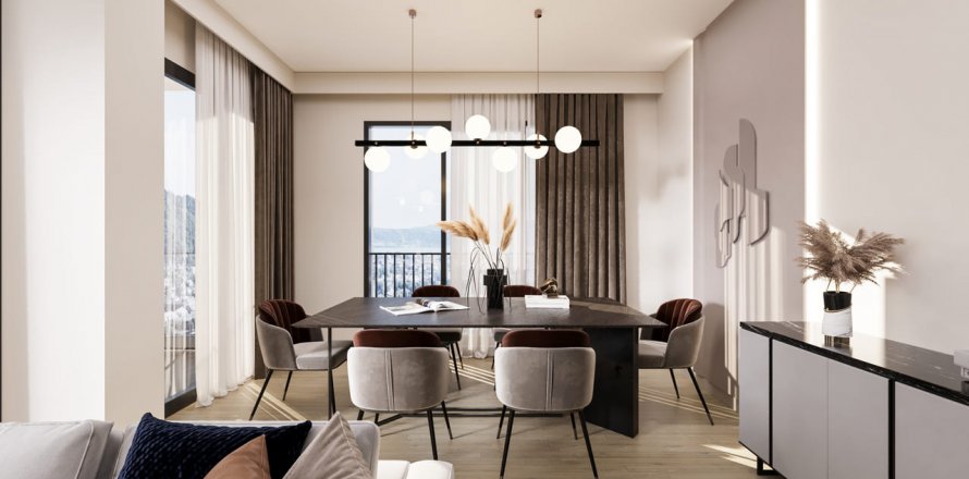 2+1 Apartment in Ala Camlica Konaklari 2, Üsküdar, Istanbul, Turkey No. 143260