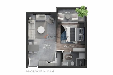 Apartment for sale in Manavgat, Antalya, Turkey, 1 bedroom, 60m2, No. 193783 – photo 4
