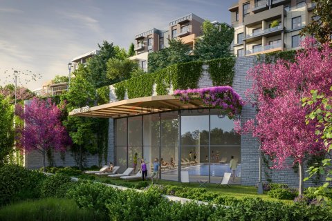 آپارتمان در  Pendik ، ترکیه 2 خوابه ، 82 متر مربع.  شماره 193782