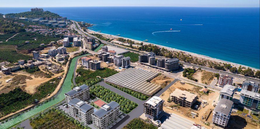 Квартира  2+1 в Каргыджаке, Аланья, Анталья, Турция №116991
