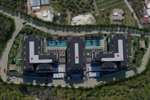 1+1 Lägenhet i Oba, Antalya, Turkiet Nr. 64347 - 7