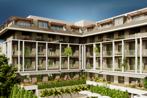 1+1 Lägenhet i Oba, Antalya, Turkiet Nr. 64347 - 2