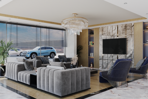 1+1 Lägenhet i Oba, Antalya, Turkiet Nr. 64347 - 10