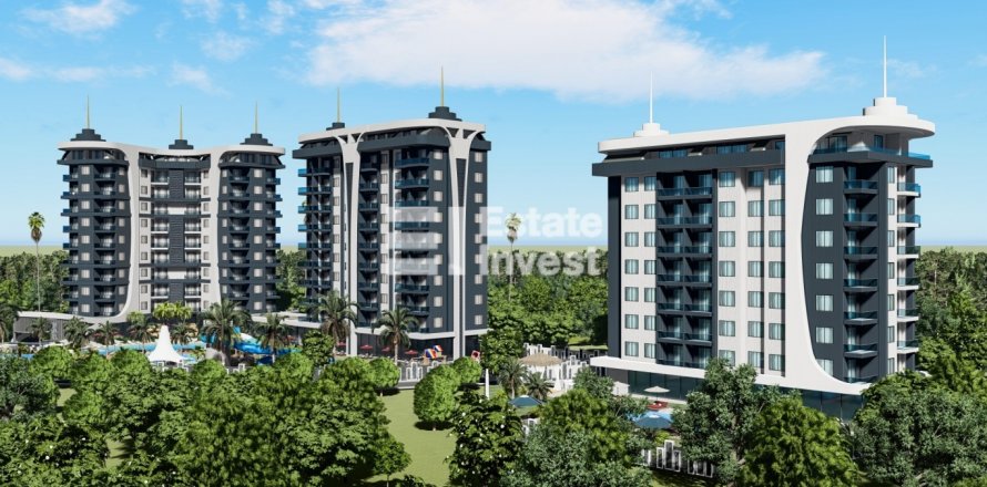 Daire 1+1 Alanya, Antalya, Türkiye №158445