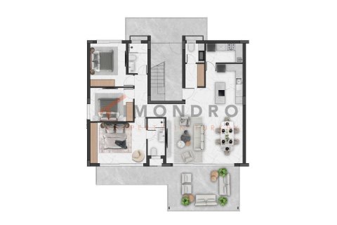 1+1 Wohnung in Tatlisu, Famagusta, Nr. 151598 - 13
