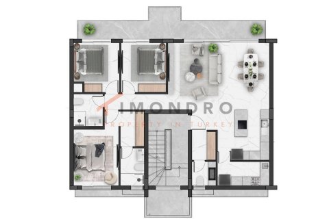 1+1 Wohnung in Tatlisu, Famagusta, Nr. 151598 - 14