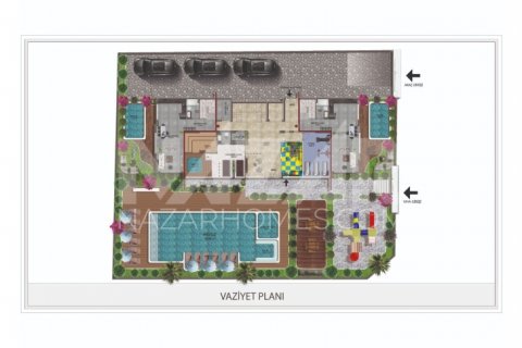 1+1 Lejlighed  i Kestel, Bursa, Tyrkiet Nr. 116753 - 13