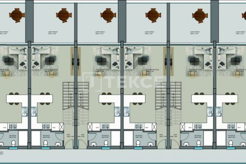 1+1 Penthouse i Famagusta, Nr. 83428 - 18
