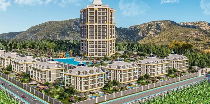 Квартира  5+1 в Махмутларе, Анталья, Турция №115404
