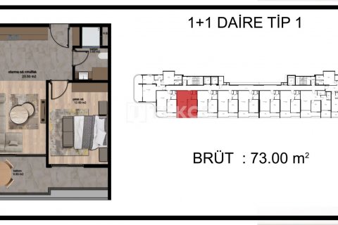 Daire 1+1 Erdemli, Mersin, Türkiye №147293 - 29