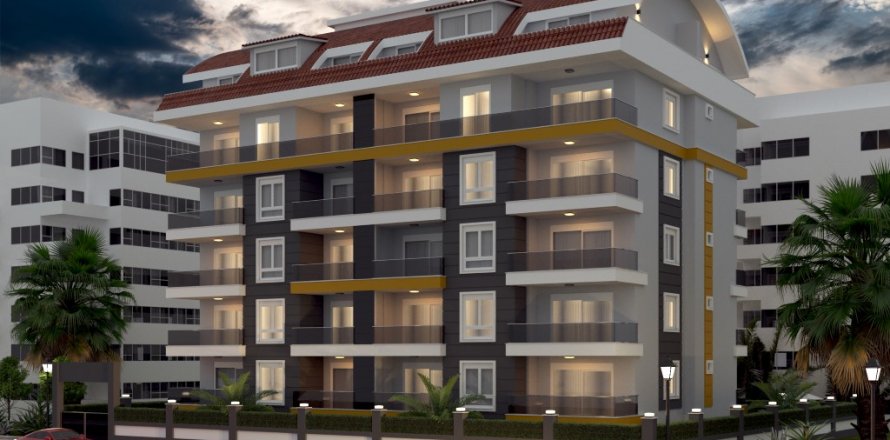 1+1 Lägenhet i Alanya, Antalya, Turkiet Nr. 117350