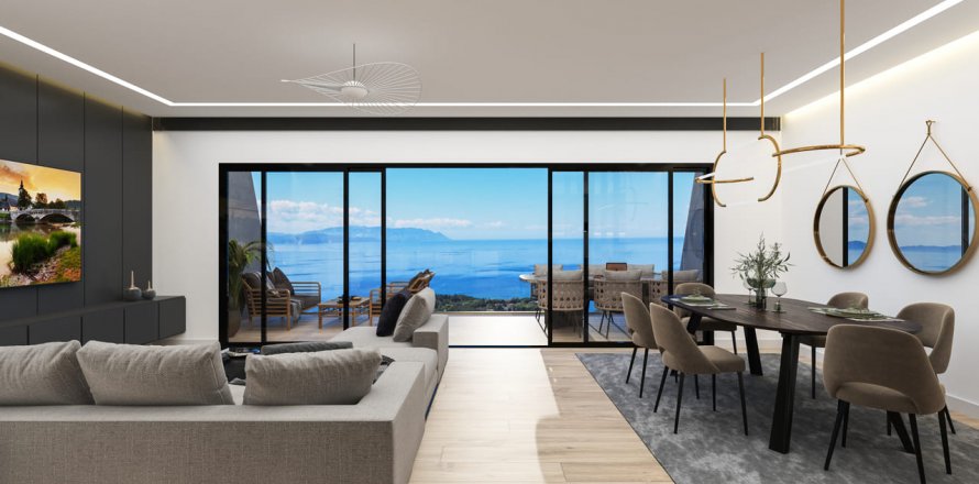 3+1 Wohnung in Marin Panorama, Kusadasi, Aydin, Türkei Nr. 142629