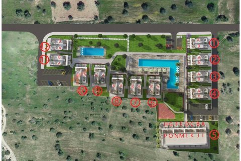 Продажа квартиры в Татлису, Фамагусте, Северный Кипр 1+1, 67м2, №152145 – фото 8