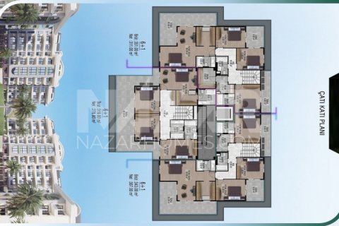 3+1 Wohnung in Alanya, Antalya, Türkei Nr. 116806 - 22