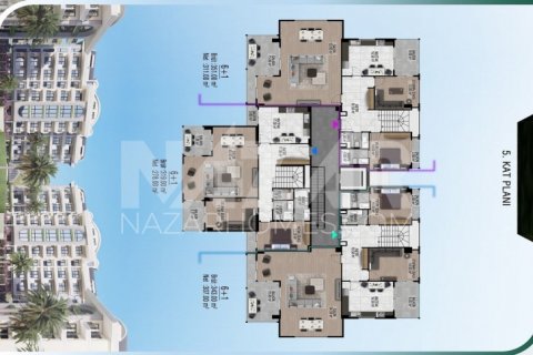3+1 Wohnung in Alanya, Antalya, Türkei Nr. 116806 - 23