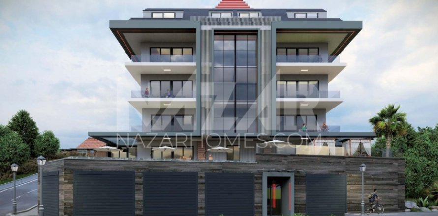 1+1 Lägenhet i Alanya, Antalya, Turkiet Nr. 116805