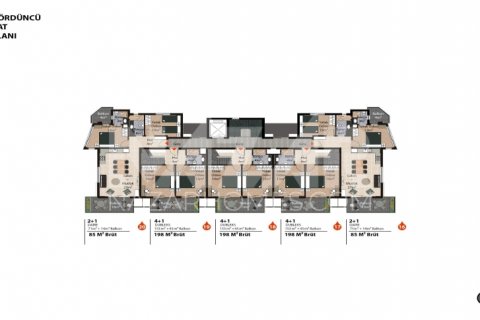 Продажа квартиры  в Оба, Анталье, Турция 1+1, 56м2, №116763 – фото 22