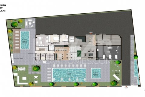 Продажа квартиры  в Оба, Анталье, Турция 1+1, 56м2, №116763 – фото 23