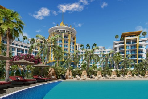 2+1 Lejlighed  i Turkler, Alanya, Antalya, Tyrkiet Nr. 115719 - 20