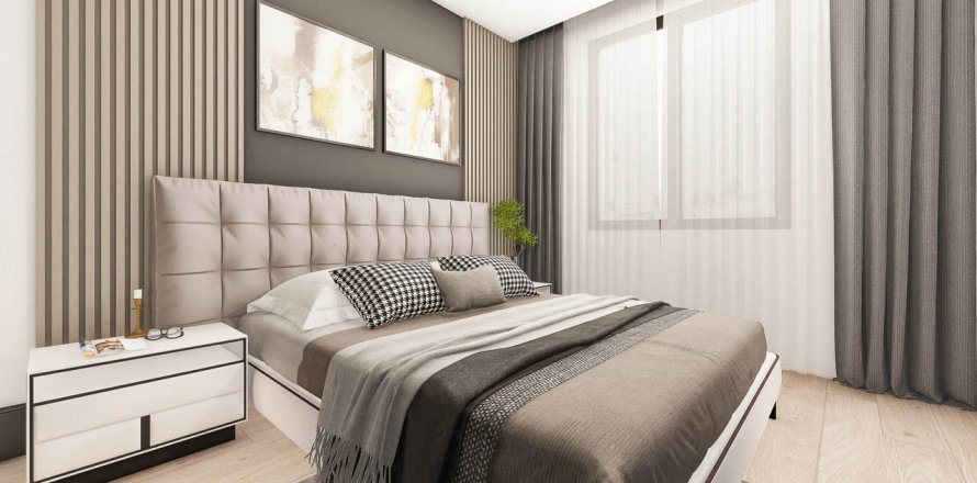 1+1 Wohnung  in Alanya, Antalya, Türkei Nr. 140004