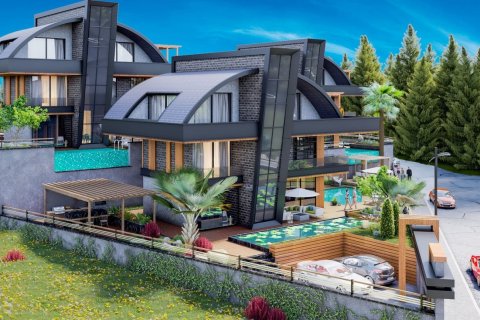 Villa  4+2  Kargıcak, Alanya, Antalya, Türkiye №114554
