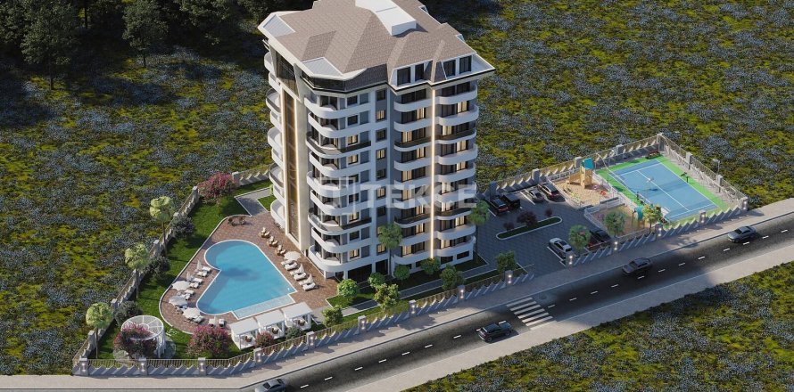Квартира  2+1 в Аланье, Анталья, Турция №61487