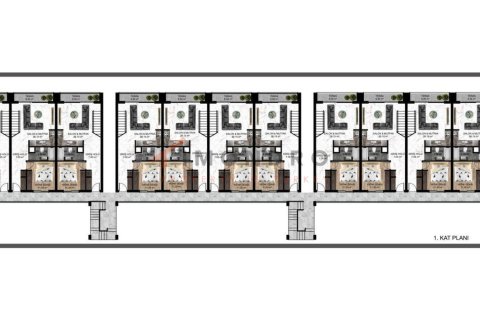 1+1 Leilighet  i Bahceli, Girne,  Nr. 151712 - 2