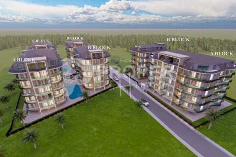 Квартира  3-х ком. в Аланье, Анталья, Турция №112787