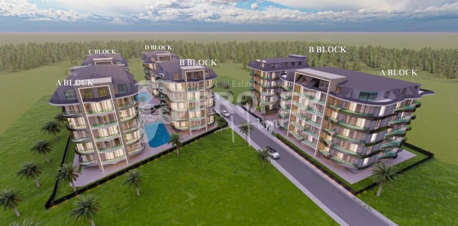 Lägenhet i Alanya, Antalya, Turkiet Nr. 112787