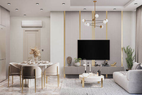 1+1 Lejlighed i Alanya, Antalya, Tyrkiet Nr. 155121