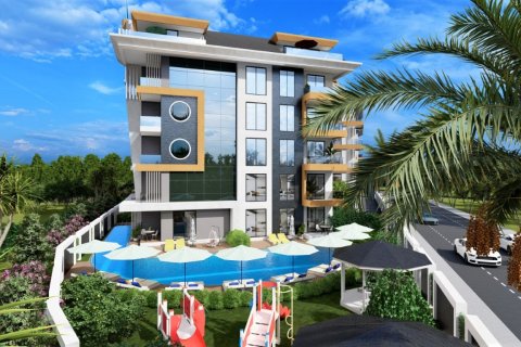 آپارتمان در  Alanya ، ترکیه 1 خوابه ، 41 متر مربع.  شماره 112901 - 5