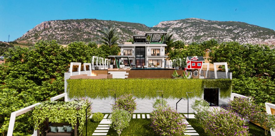 5+1 Villa i Kestel, Antalya, Tyrkia Nr. 121543