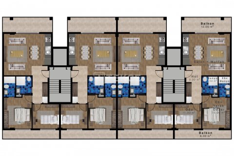 Продажа квартиры в Бурсе, Турция 4+1, 254м2, №211634 – фото 10