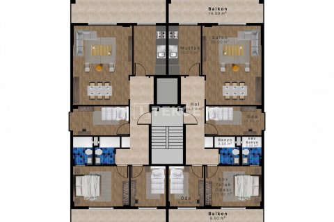 Продажа квартиры в Бурсе, Турция 4+1, 254м2, №211634 – фото 11