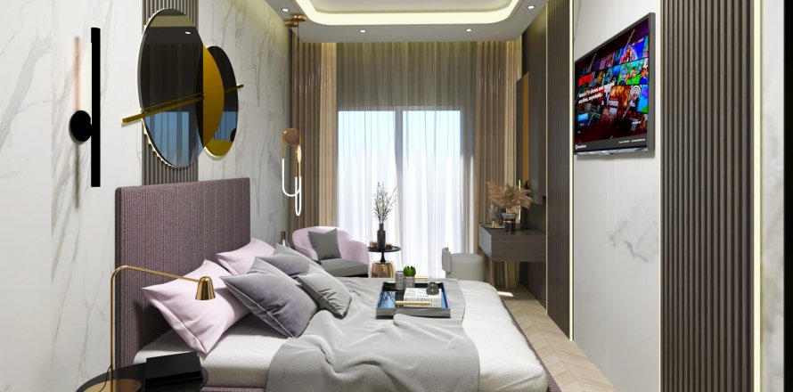 1+1 Lejlighed i Novita Legacy Residence, Kargicak, Alanya, Antalya, Tyrkiet Nr. 114402