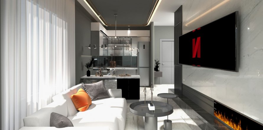 1+1 Leilighet i Novita Legacy Residence, Kargicak, Alanya, Antalya, Tyrkia Nr. 114401
